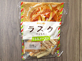 パンの耳ラスク | パンの耳ラスク・くるみメープル | セイコーマート | 北海道のご当地グルメ