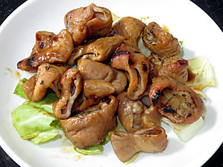 箱根山麓豚炭火焼き